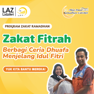 Zakat Fitrah Berbagi Ceria Dhuafa Menjelang Idul Fitri