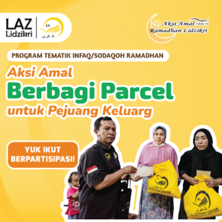 Aksi Amal Berbagi Parcel untuk Pejuang Keluarga